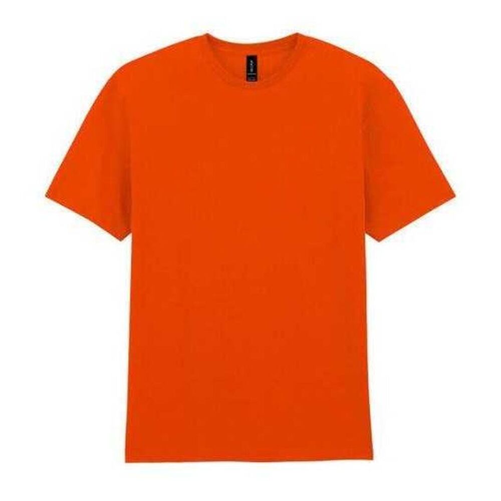 Gildan Unisex Adult Cotton Lightweight T-Shirt / Orange